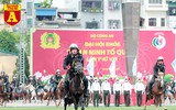 Mãn nhãn với màn trình diễn của Cảnh sát cơ động Kỵ binh